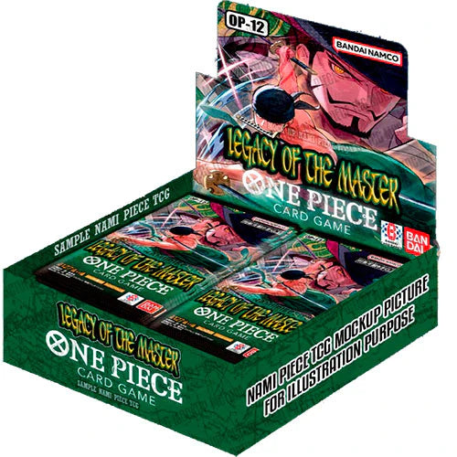 OP 12 - Legacy of the Master Boosters (24ct) - Releases August 22nd