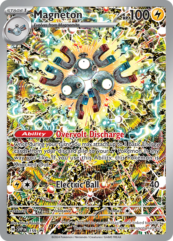 Magneton SV #159 Pokemon Promo NM