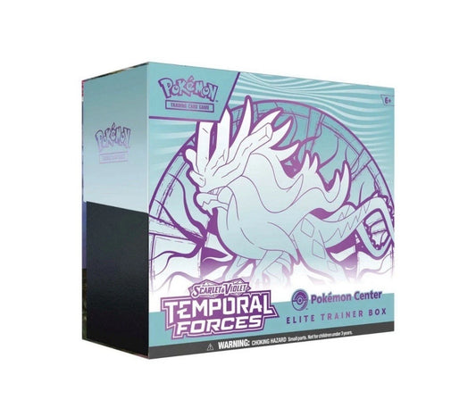Scarlet & Violet-Temporal Forces Pokémon Center Elite Trainer Box (Walking Wake)